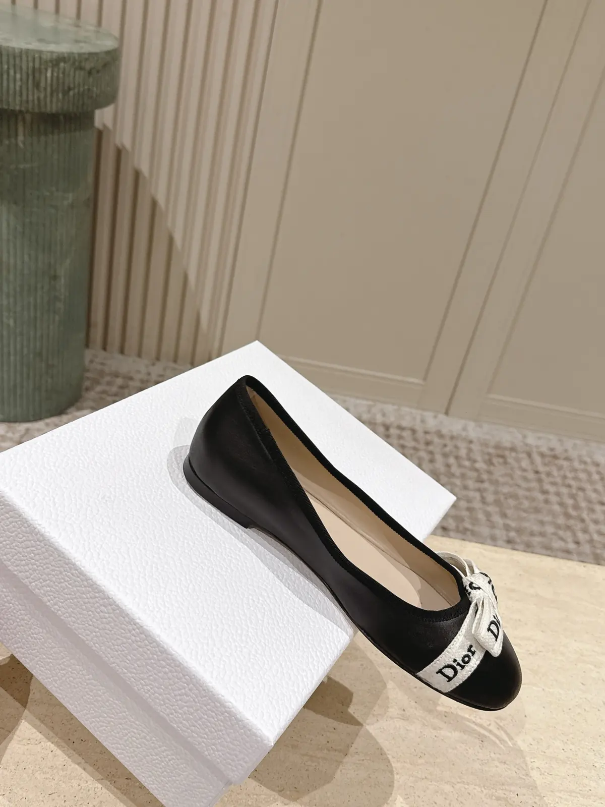 Dior Style Black Leather Women's Shoes Lookbook Reference image 4