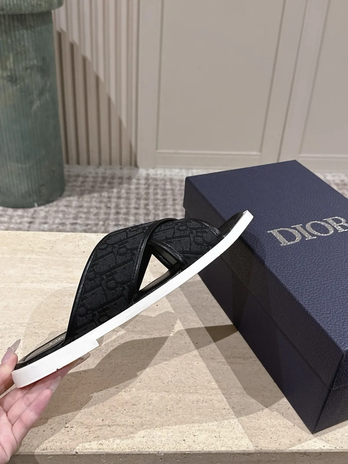 Dior Style Black Leather Women's Shoes Lookbook Reference image 5