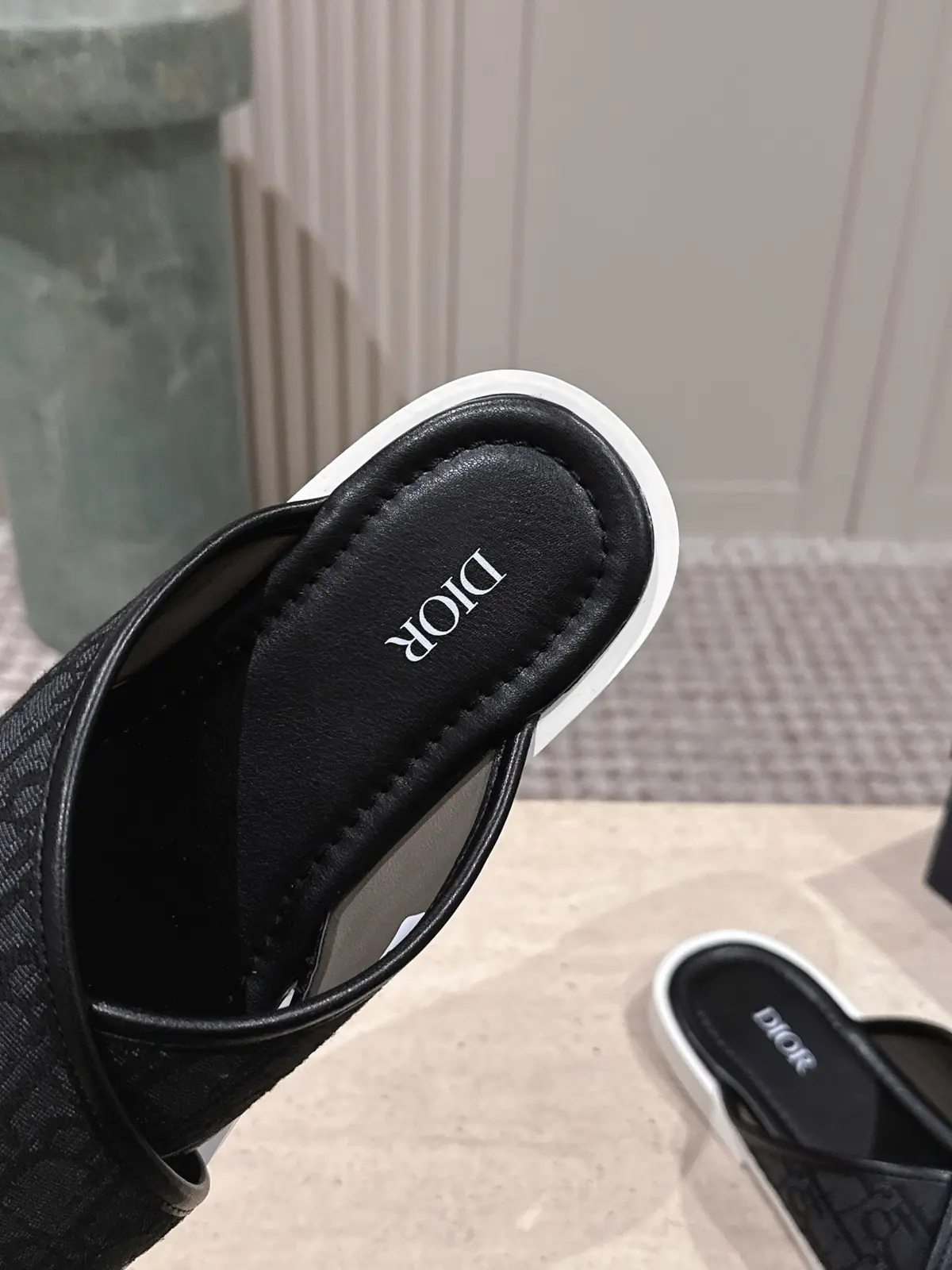 Dior Style Black Leather Women's Shoes Lookbook Reference image 6