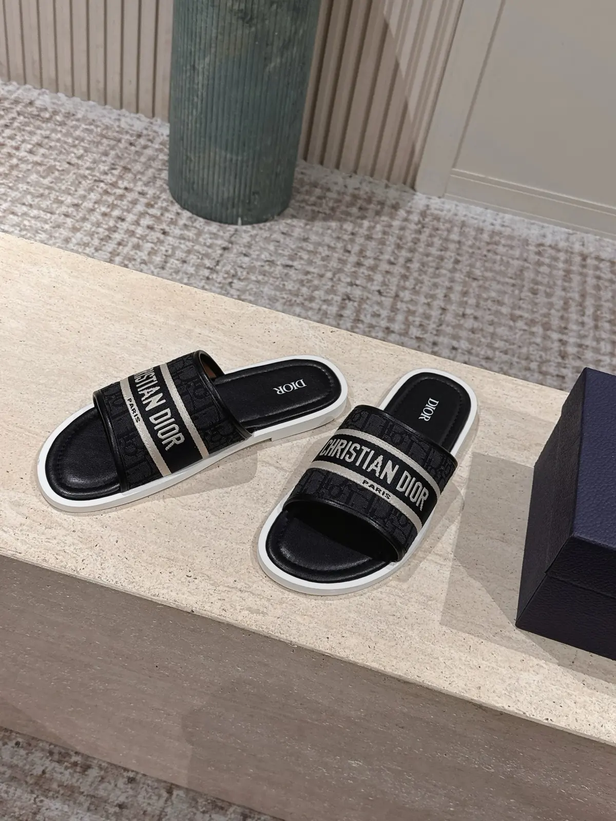 Dior Style Black Leather Women's Shoes Lookbook Reference image 3