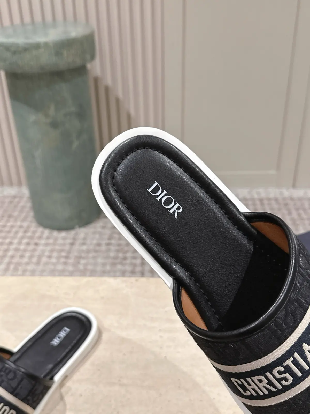 Dior Style Black Leather Women's Shoes Lookbook Reference image 6