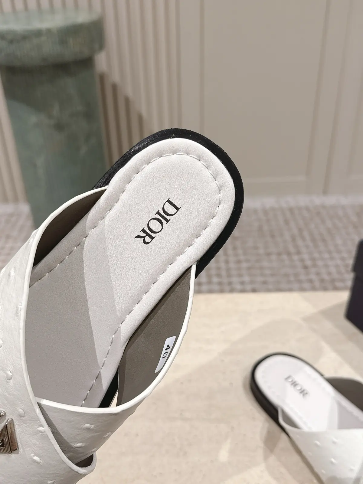 Dior Style Black Leather Women's Shoes Lookbook Reference image 6