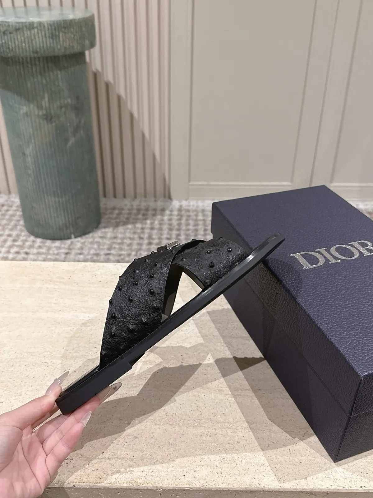 Dior Style Black Leather Women's Shoes Lookbook Reference image 5