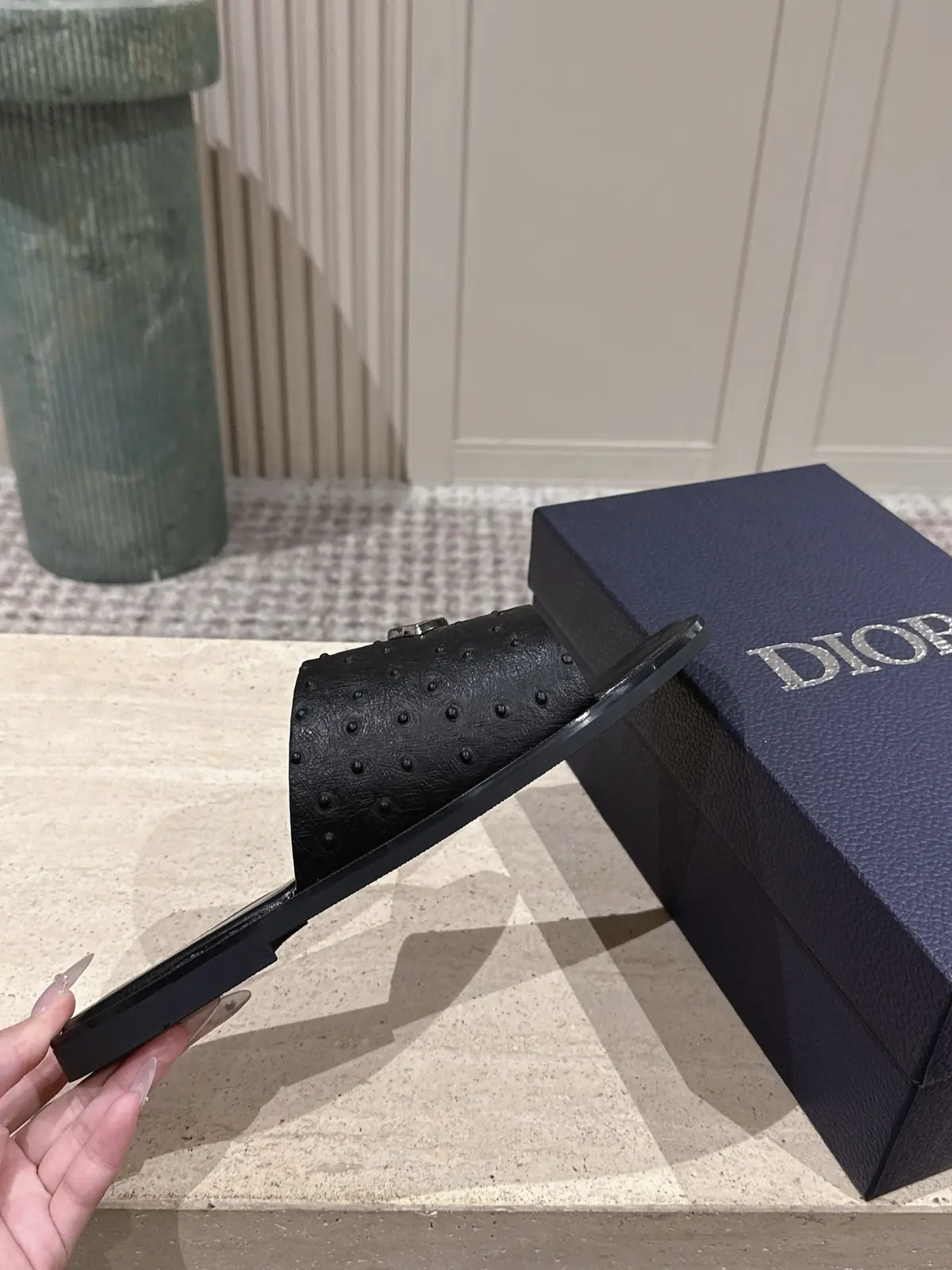 Dior Style Black Leather Women's Shoes Lookbook Reference image 5