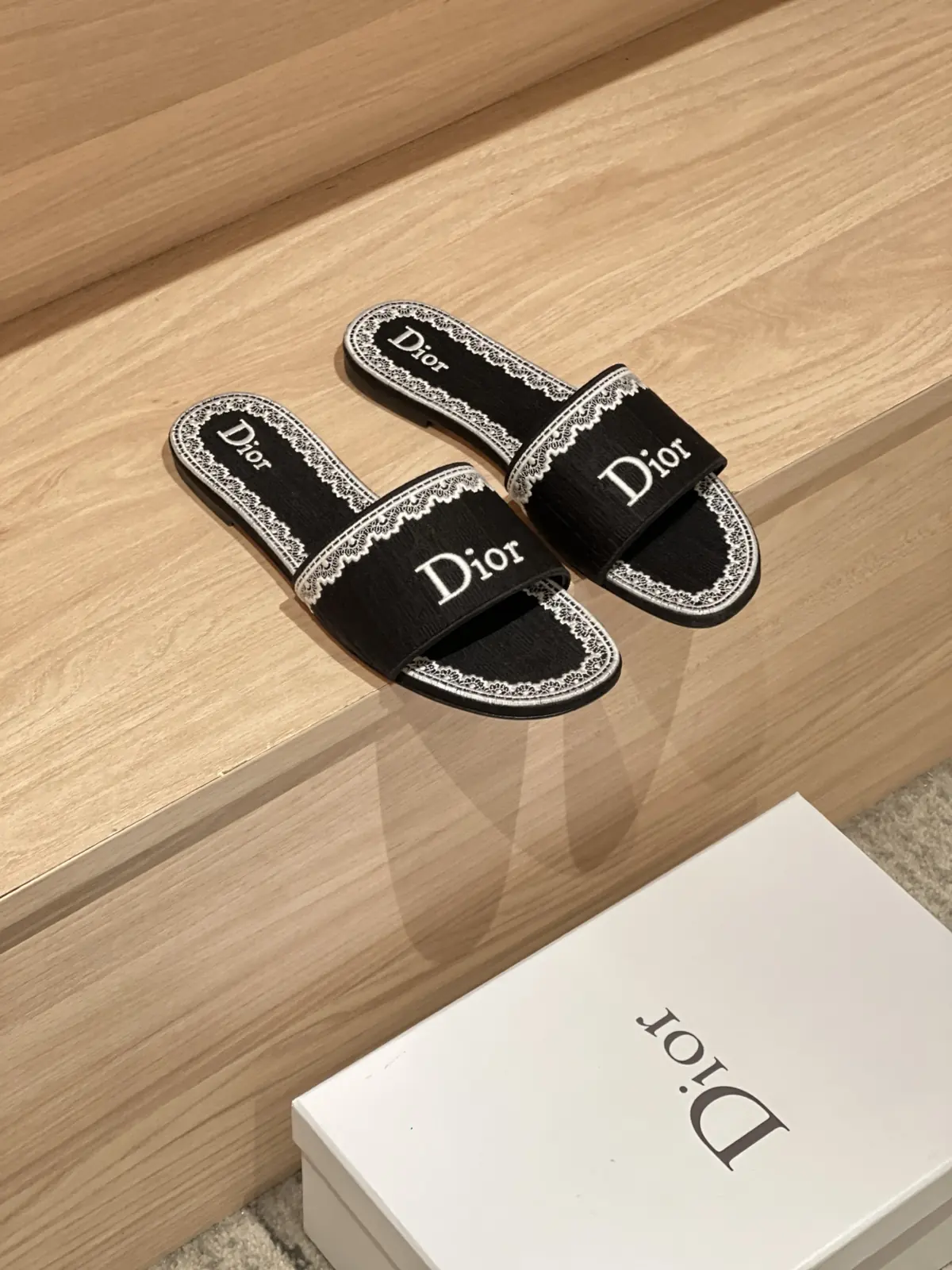Dior Style Black Leather Women's Shoes Lookbook Reference image 2