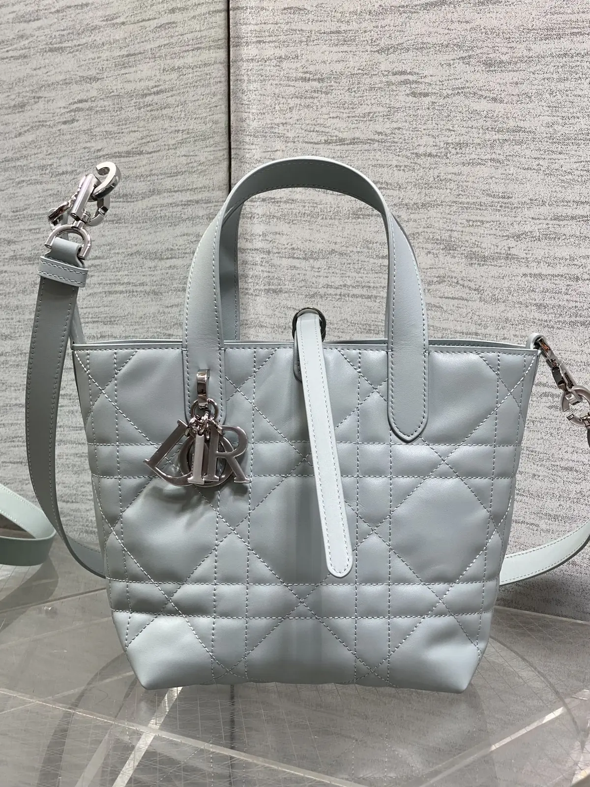 Dior Style Blue Bag Lookbook Reference image 1