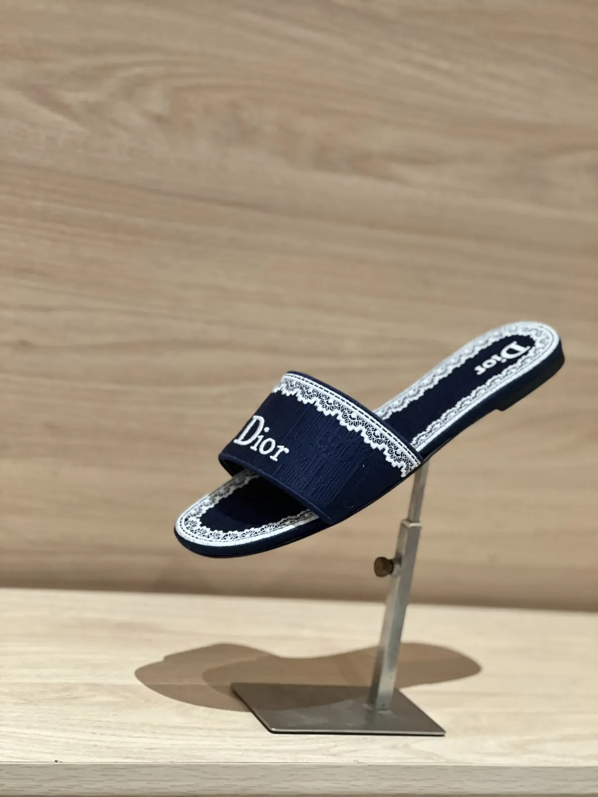 Dior Style Blue Leather Women's Shoes Lookbook Reference image 1