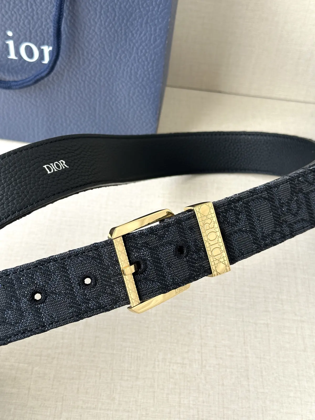 Dior Style Brown Leather Men's Belts Lookbook Reference image 2