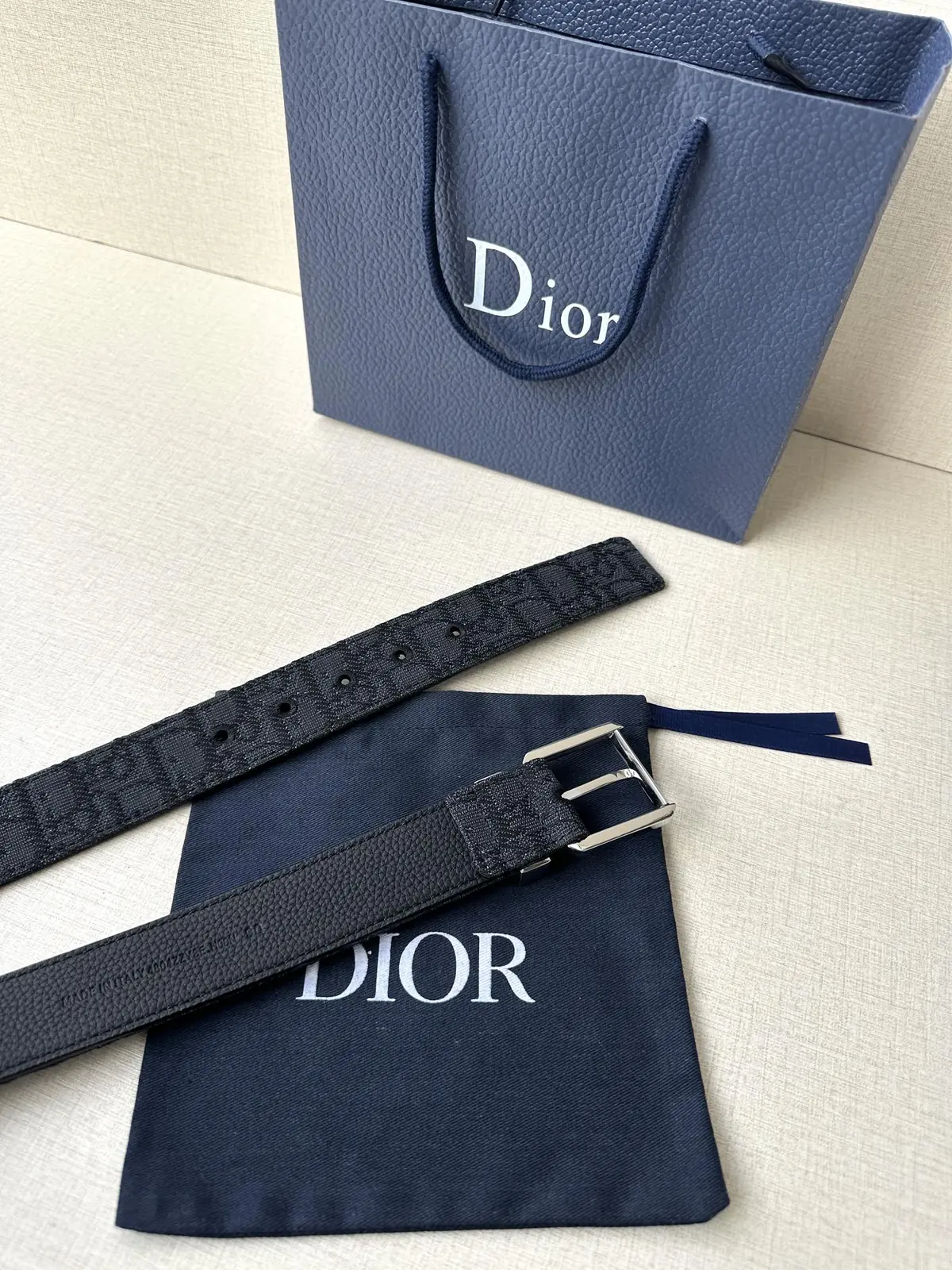 Dior Style Brown Leather Men's Belts Lookbook Reference image 6
