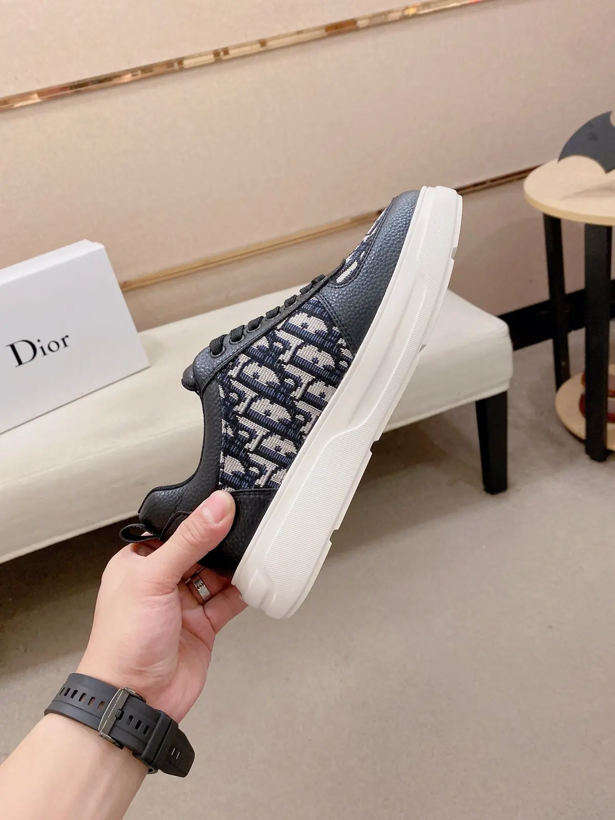 Dior Style Leather Men's Shoes Lookbook Reference image 5