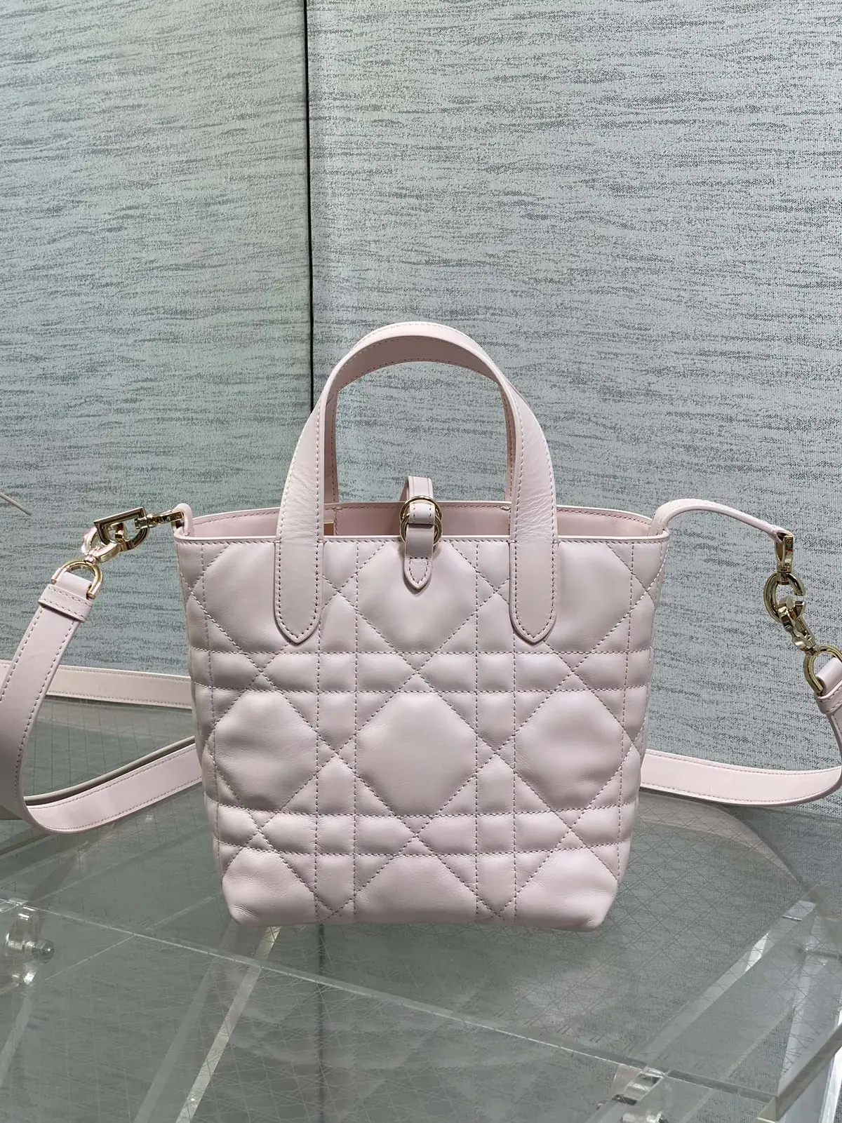 Dior Style Pink Leather Bag Bags Bag detail image 5 from source 741848