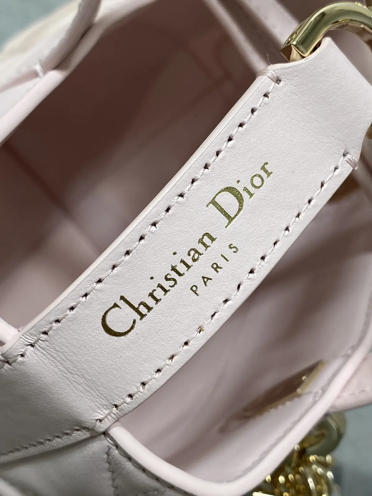 Dior Style Pink Leather Bag Bags Bag detail image 6 from source 741848