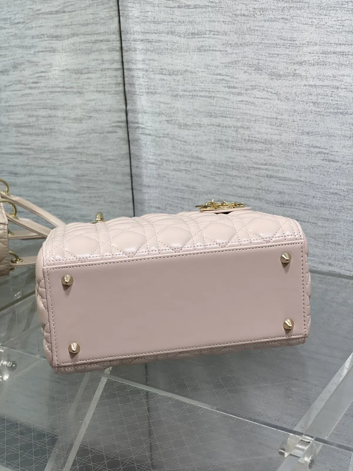 Dior Style Pink Leather Bag Bags Bag detail image 7 from source 741857