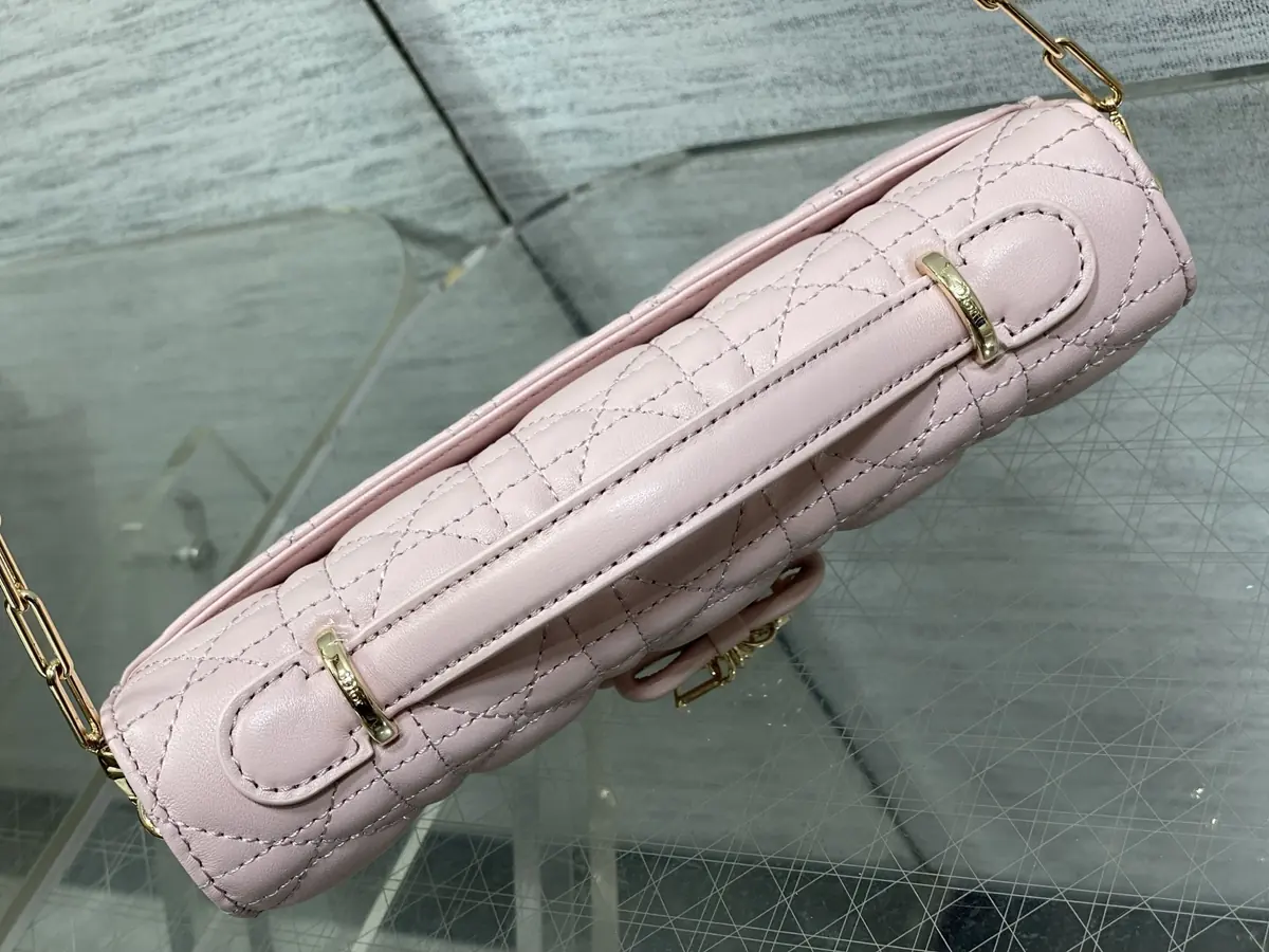 Dior Style Pink Leather Chain Bag Lookbook Reference image 5