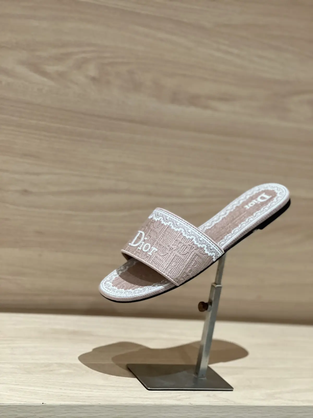 Dior Style Pink Leather Women's Shoes Lookbook Reference image 1