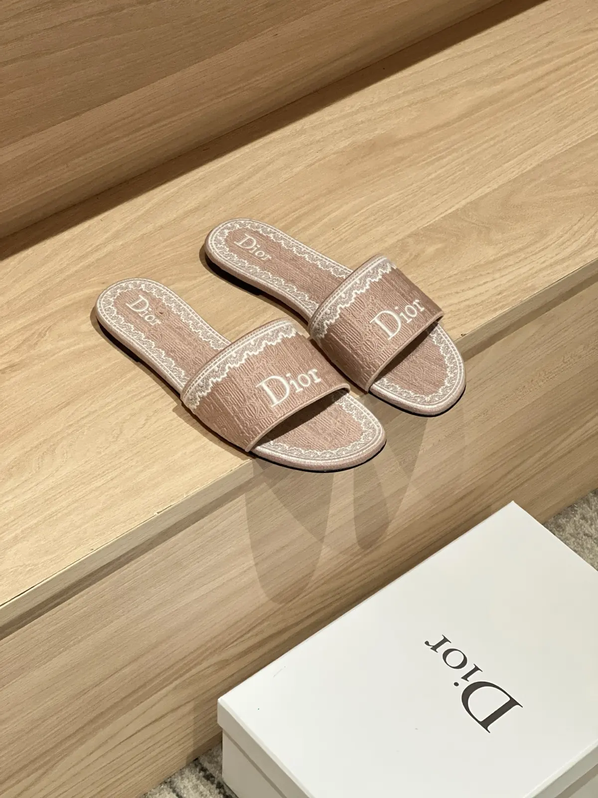 Dior Style Pink Leather Women's Shoes Lookbook Reference image 2