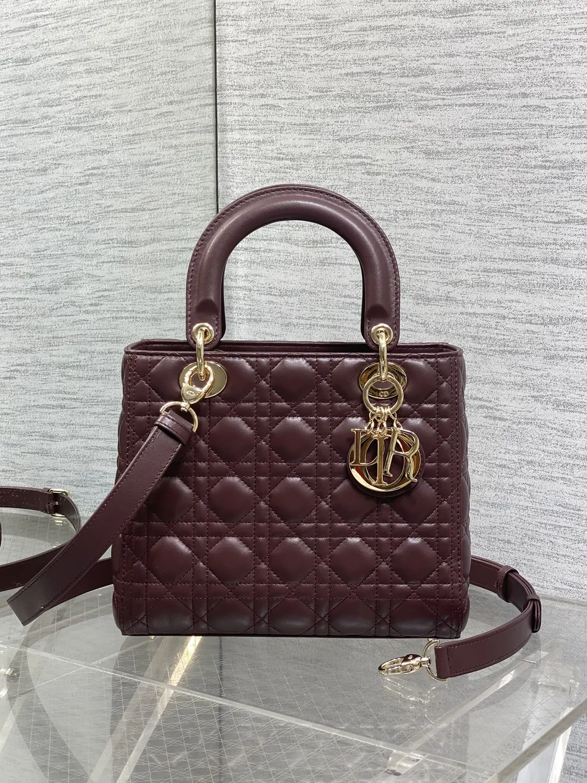 Dior Style Red Leather Bag Bags Bag detail image 1 from source 741854