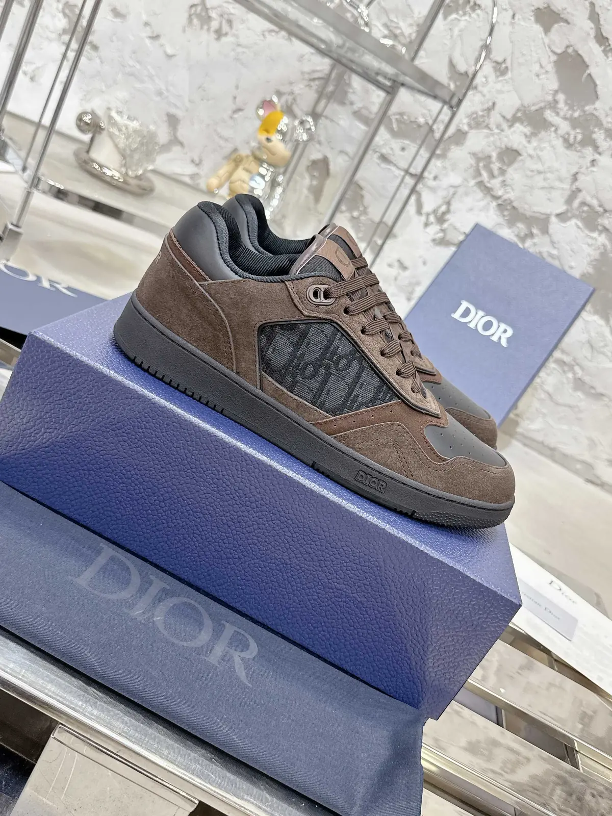 Dior Style White Leather Men's Shoes Lookbook Reference image 2
