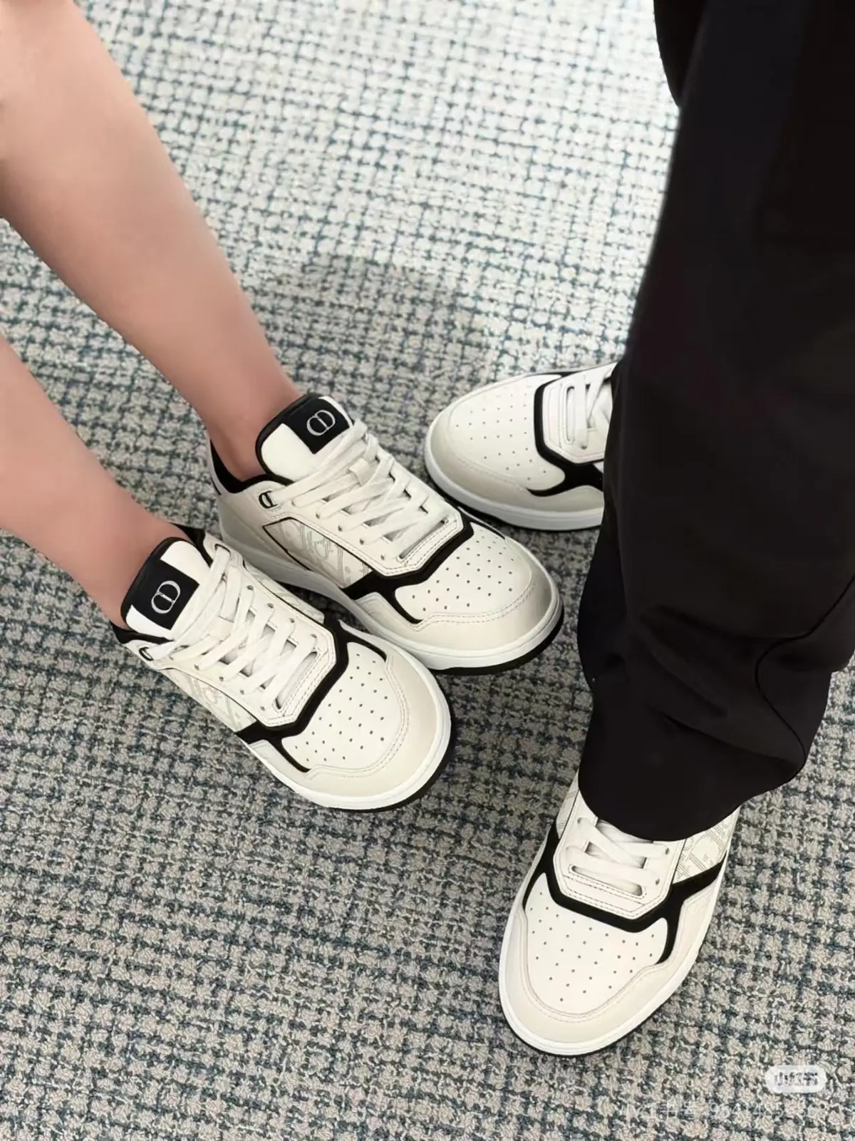 Dior Style White Leather Men's Shoes Lookbook Reference image 1
