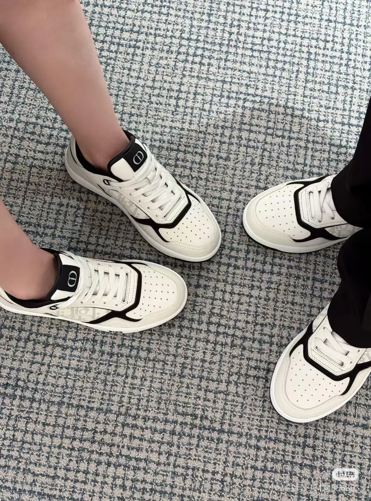 Dior Style White Leather Men's Shoes Lookbook Reference image 3