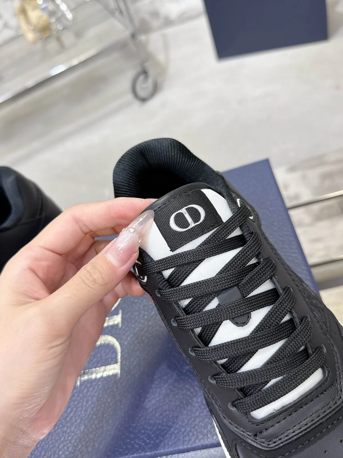 Dior Style White Leather Men's Shoes Lookbook Reference image 2
