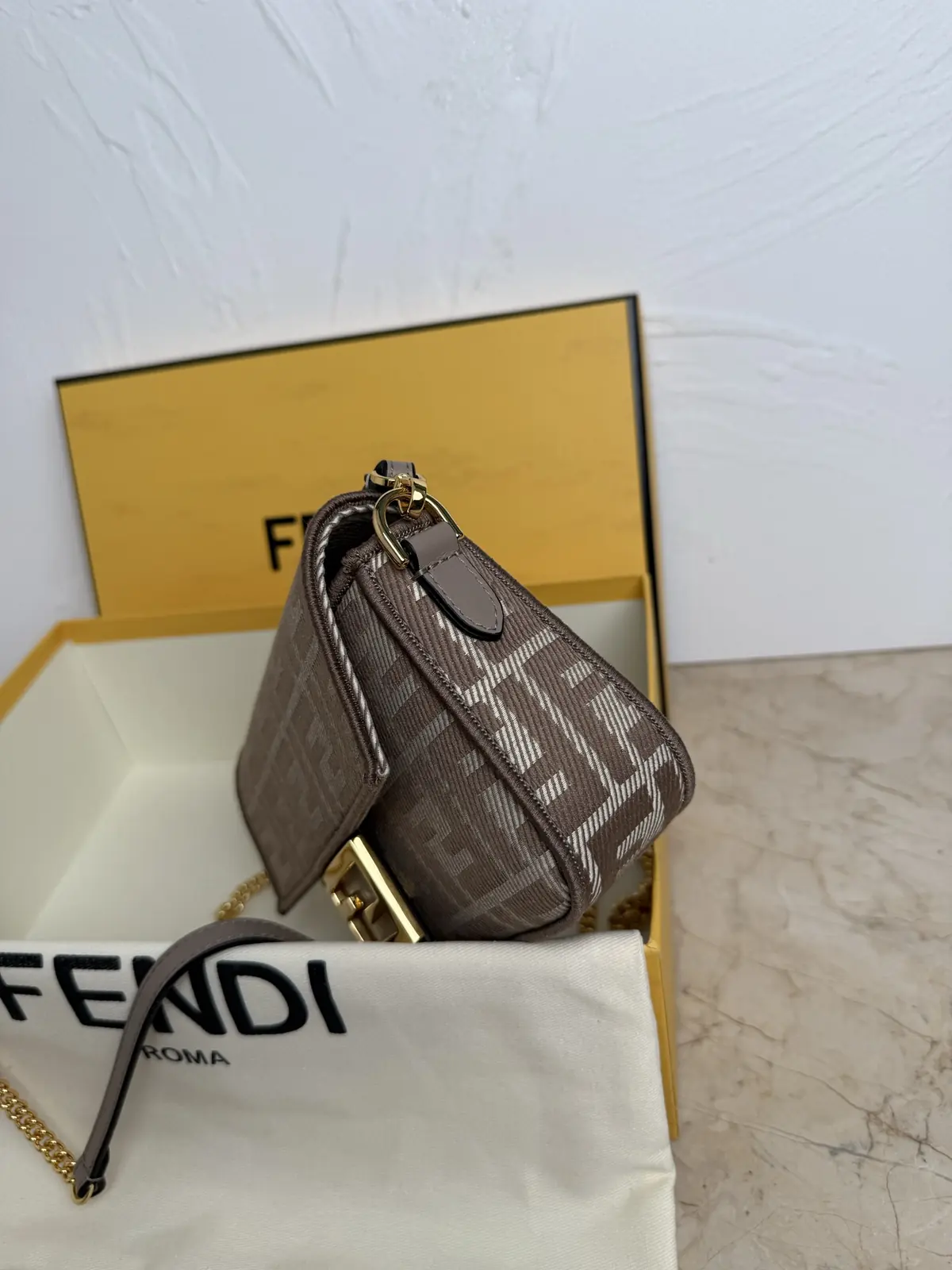 Fendi Style Black Top Handle Bag Lookbook Reference image 3