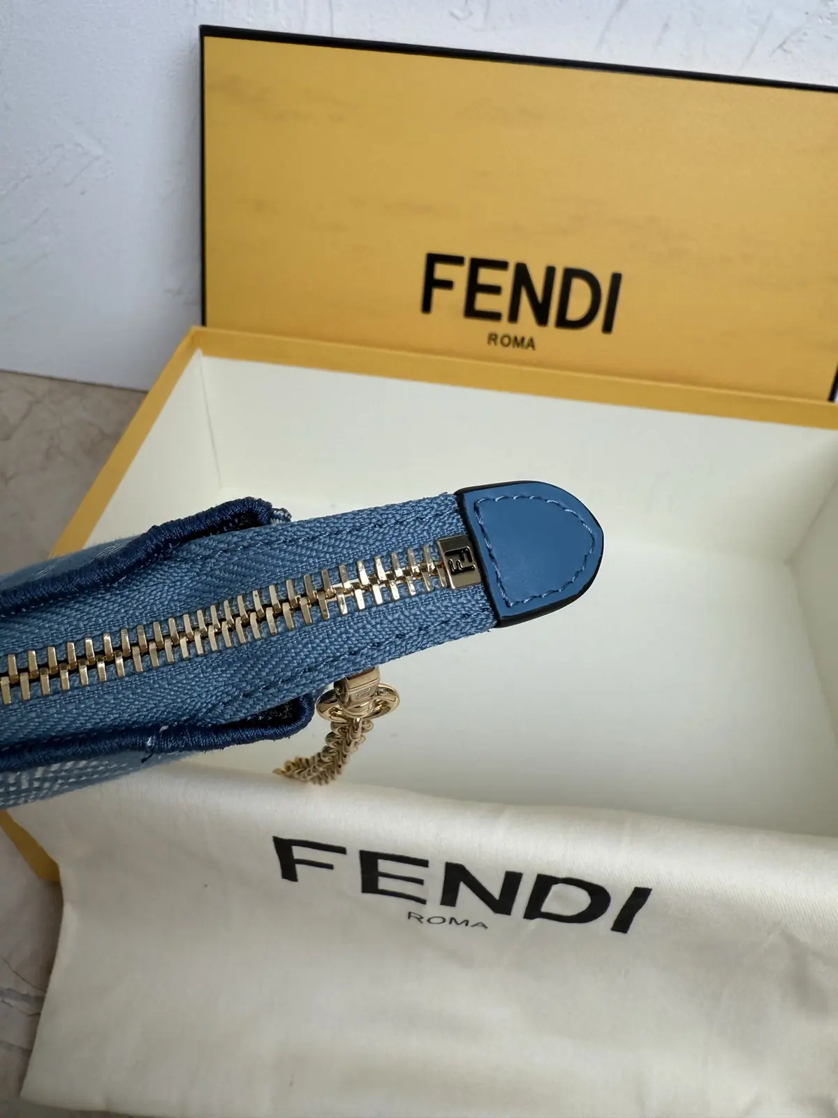 Fendi Style Blue Bag Lookbook Reference image 5