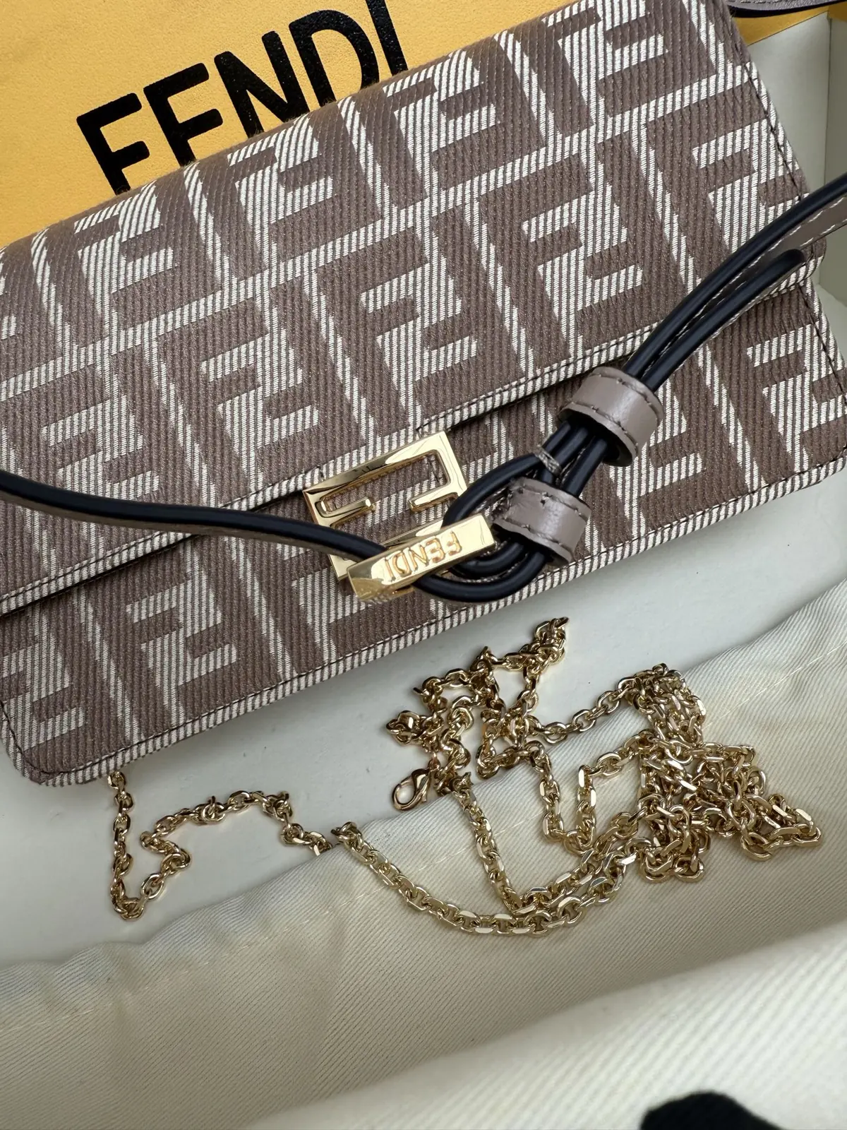 Fendi Style Blue Leather Crossbody Bag Lookbook Reference image 5