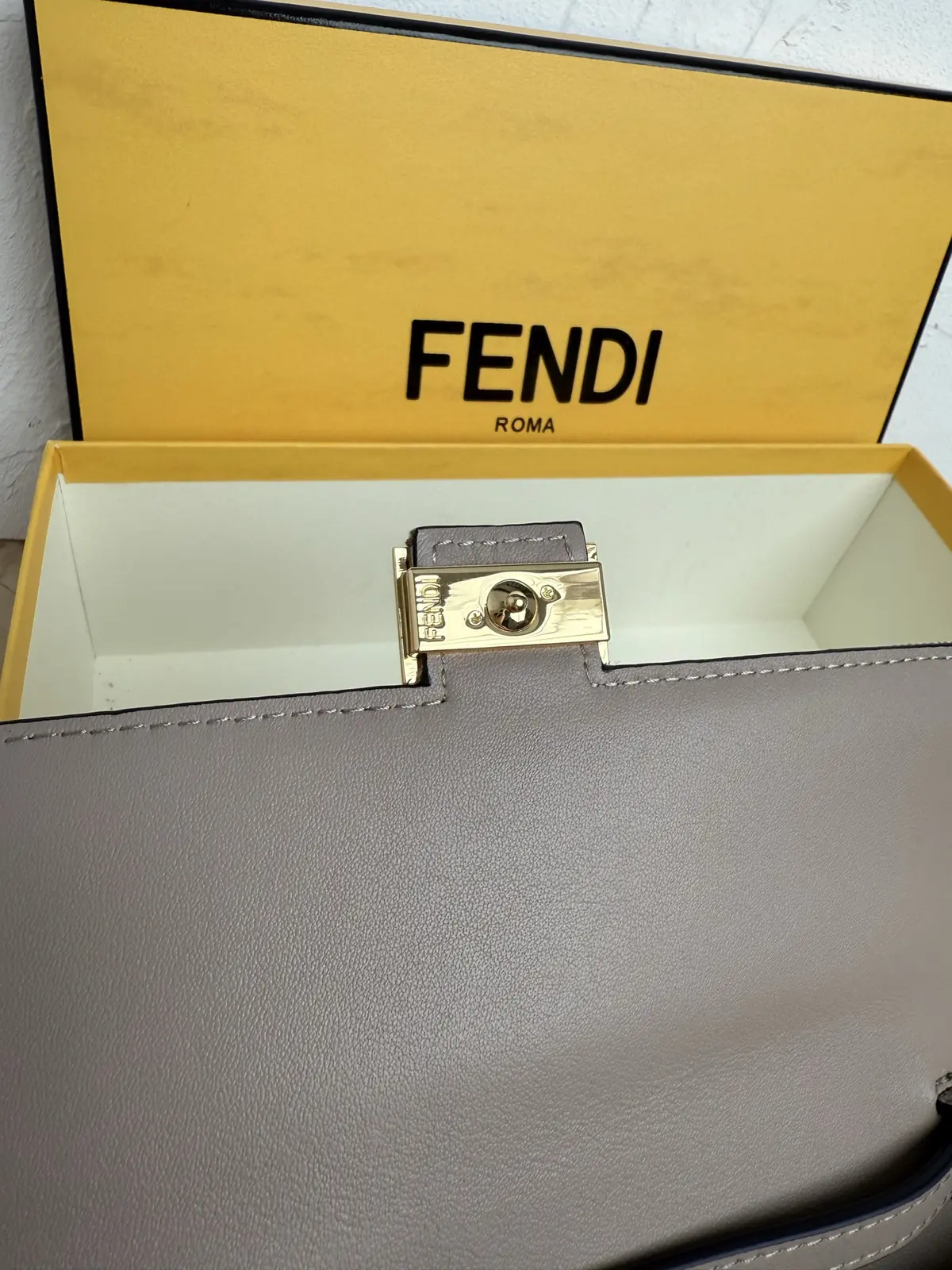 Fendi Style Blue Leather Crossbody Bag Lookbook Reference image 6