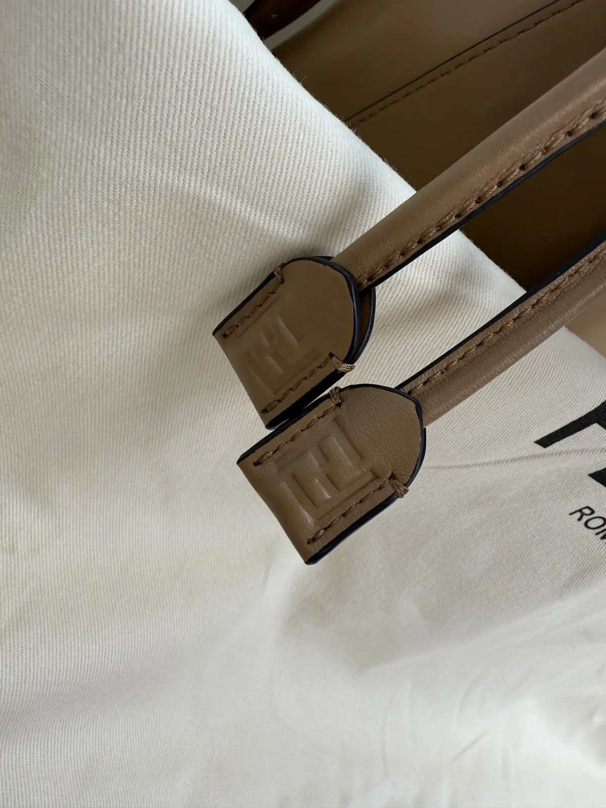 Fendi Style Brown Leather Backpack Lookbook Reference image 5