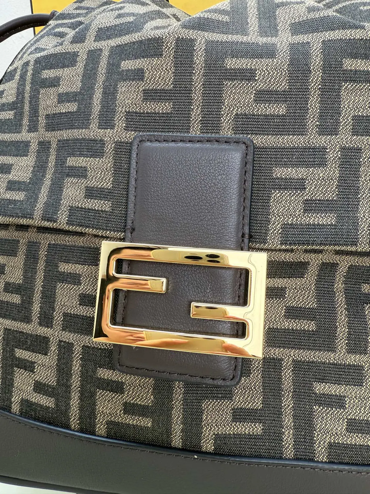 Fendi Style Brown Leather Backpack Lookbook Reference image 4