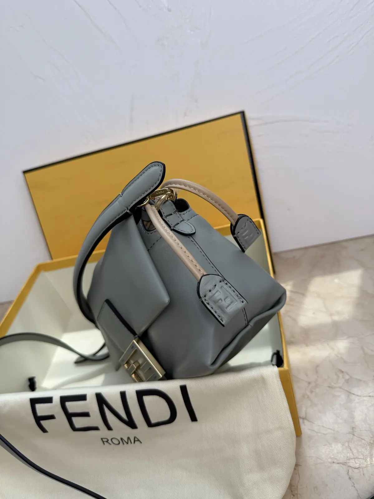 Fendi Style Green Leather Bag Lookbook Reference image 3