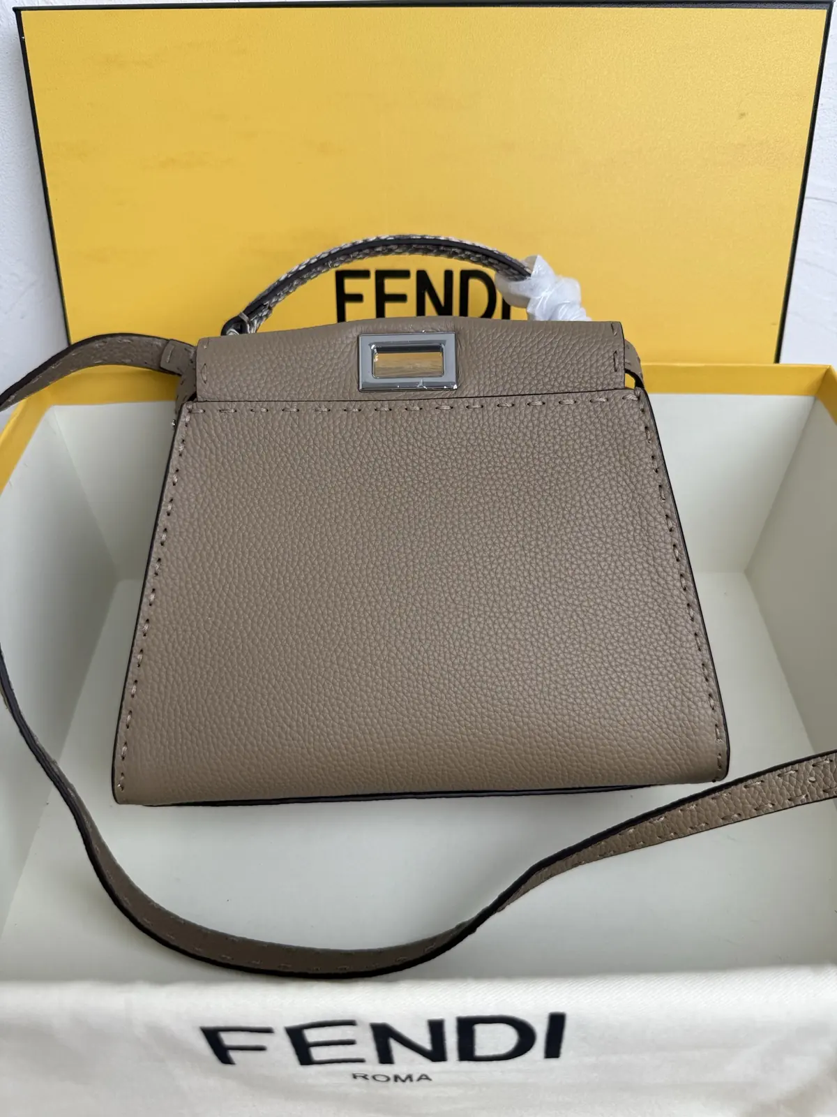 Fendi Style Leather Bag Lookbook Reference image 1