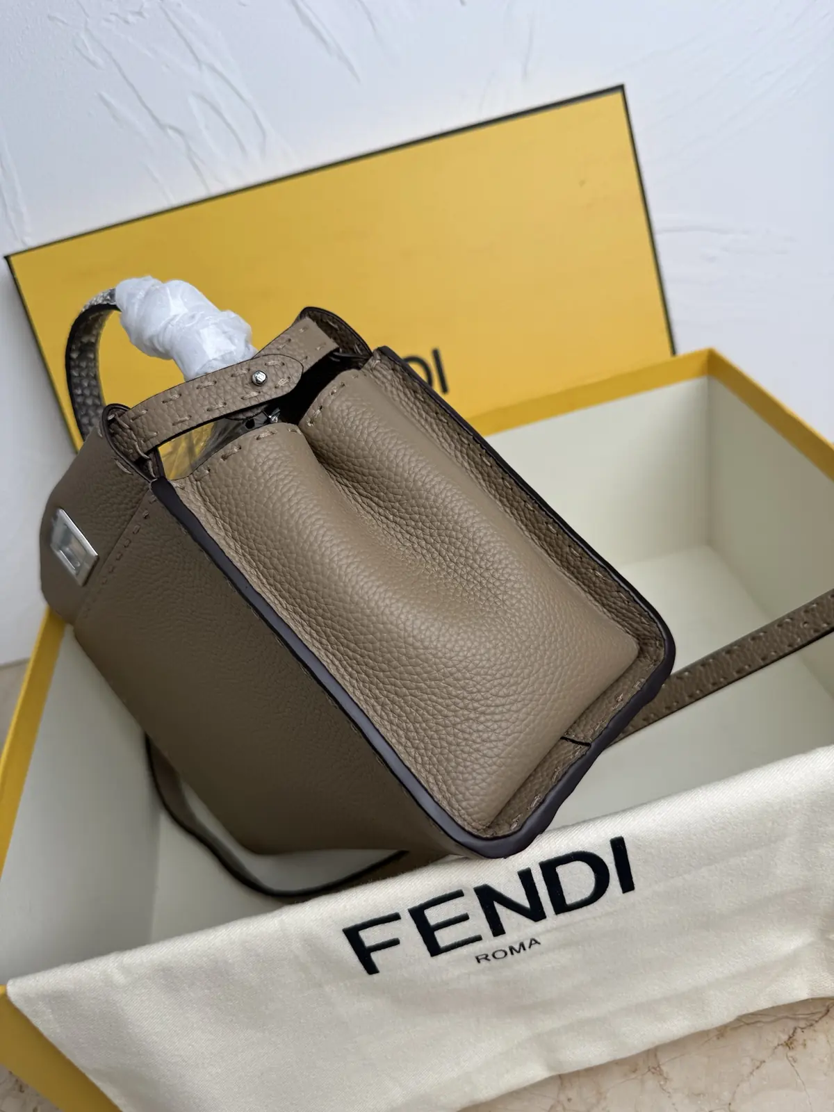 Fendi Style Leather Bag Lookbook Reference image 3