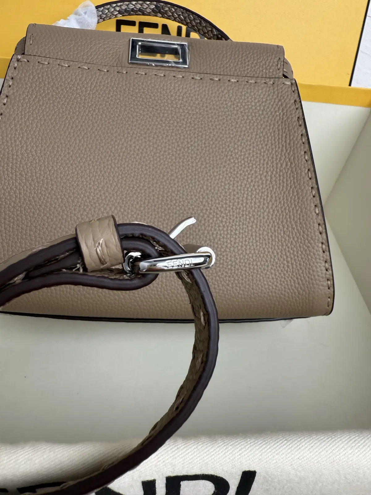 Fendi Style Leather Bag Lookbook Reference image 6