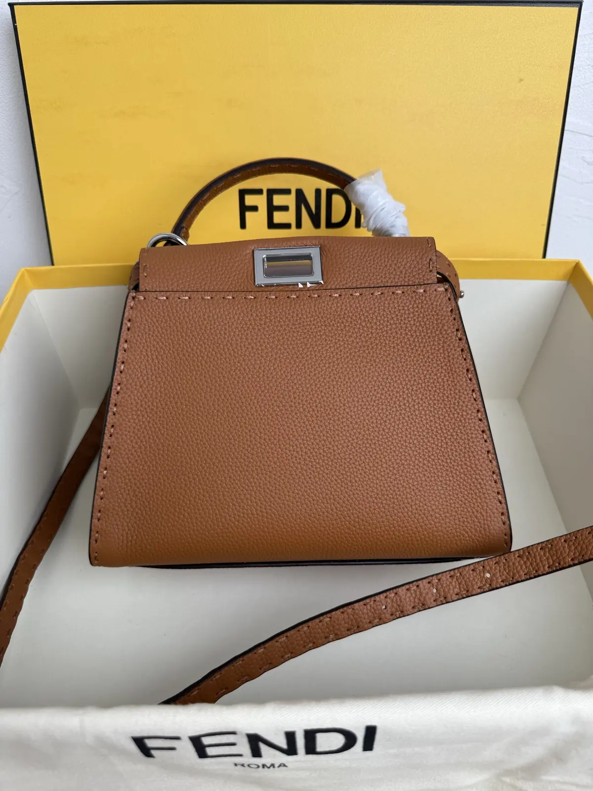 Fendi Style Leather Bag Lookbook Reference image 1