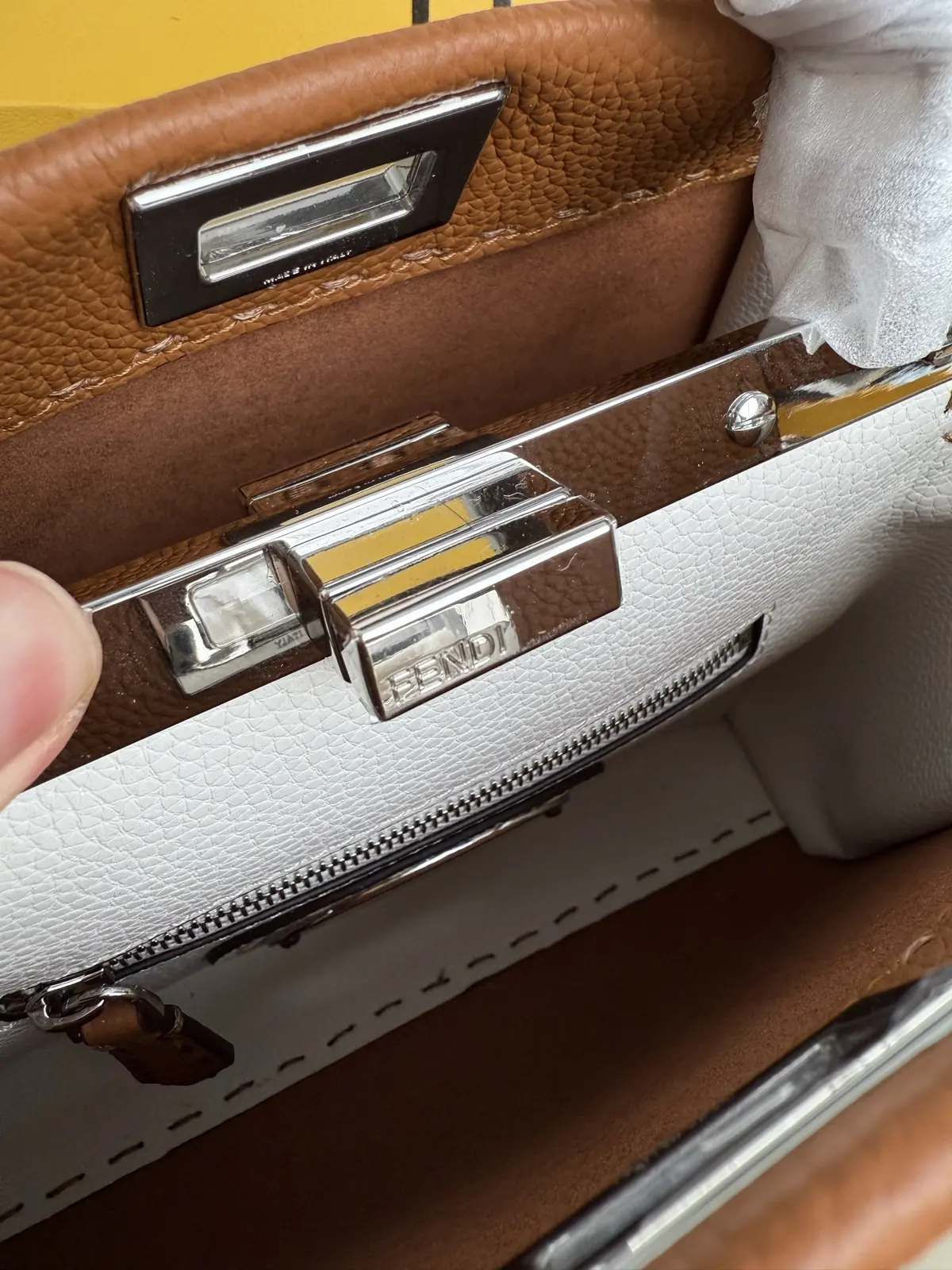 Fendi Style Leather Bag Lookbook Reference image 4