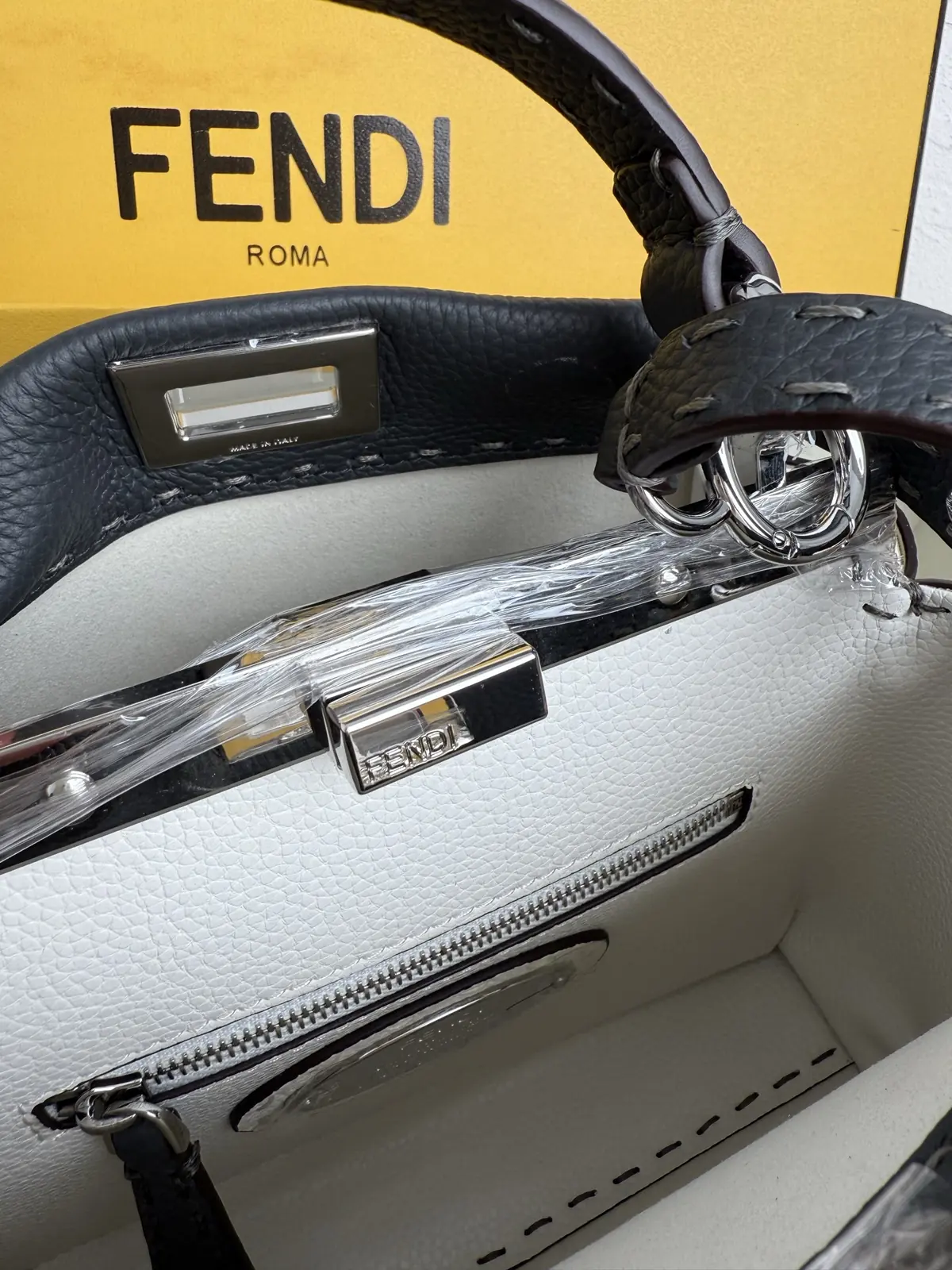 Fendi Style Leather Bag Lookbook Reference image 4