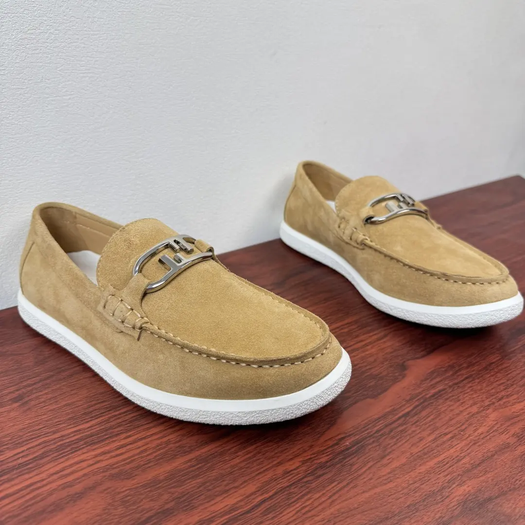 Fendi Style Leather Men's Shoes Lookbook Reference image 2