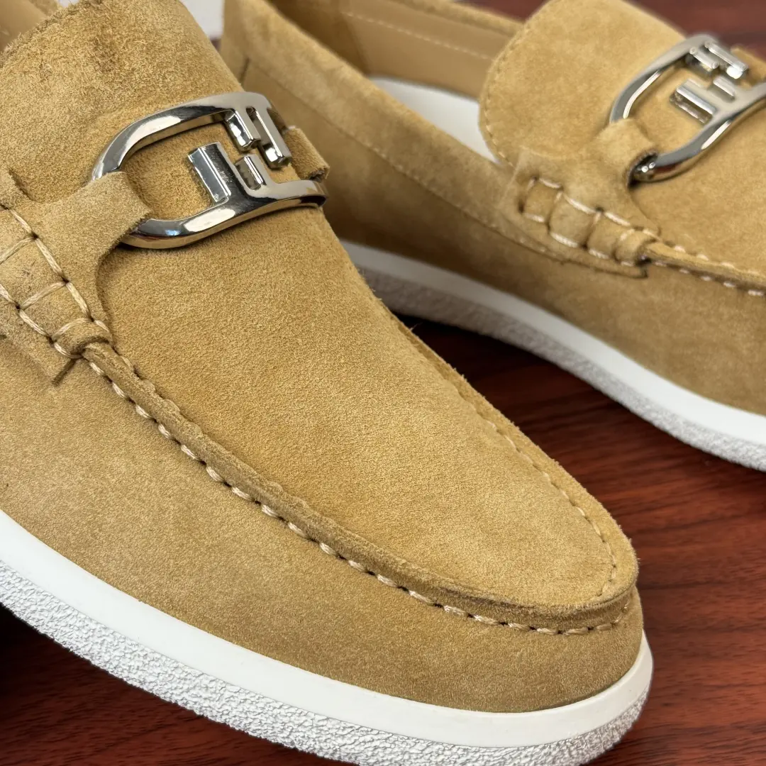 Fendi Style Leather Men's Shoes Lookbook Reference image 5