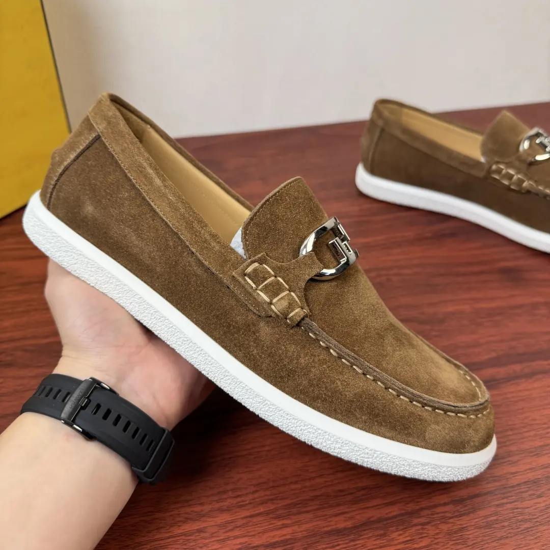 Fendi Style Leather Men's Shoes Lookbook Reference image 4