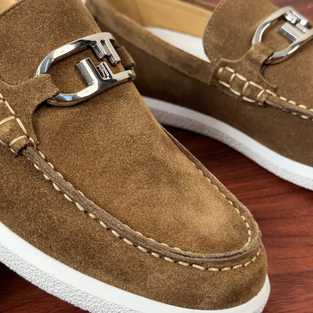 Fendi Style Leather Men's Shoes Lookbook Reference image 5