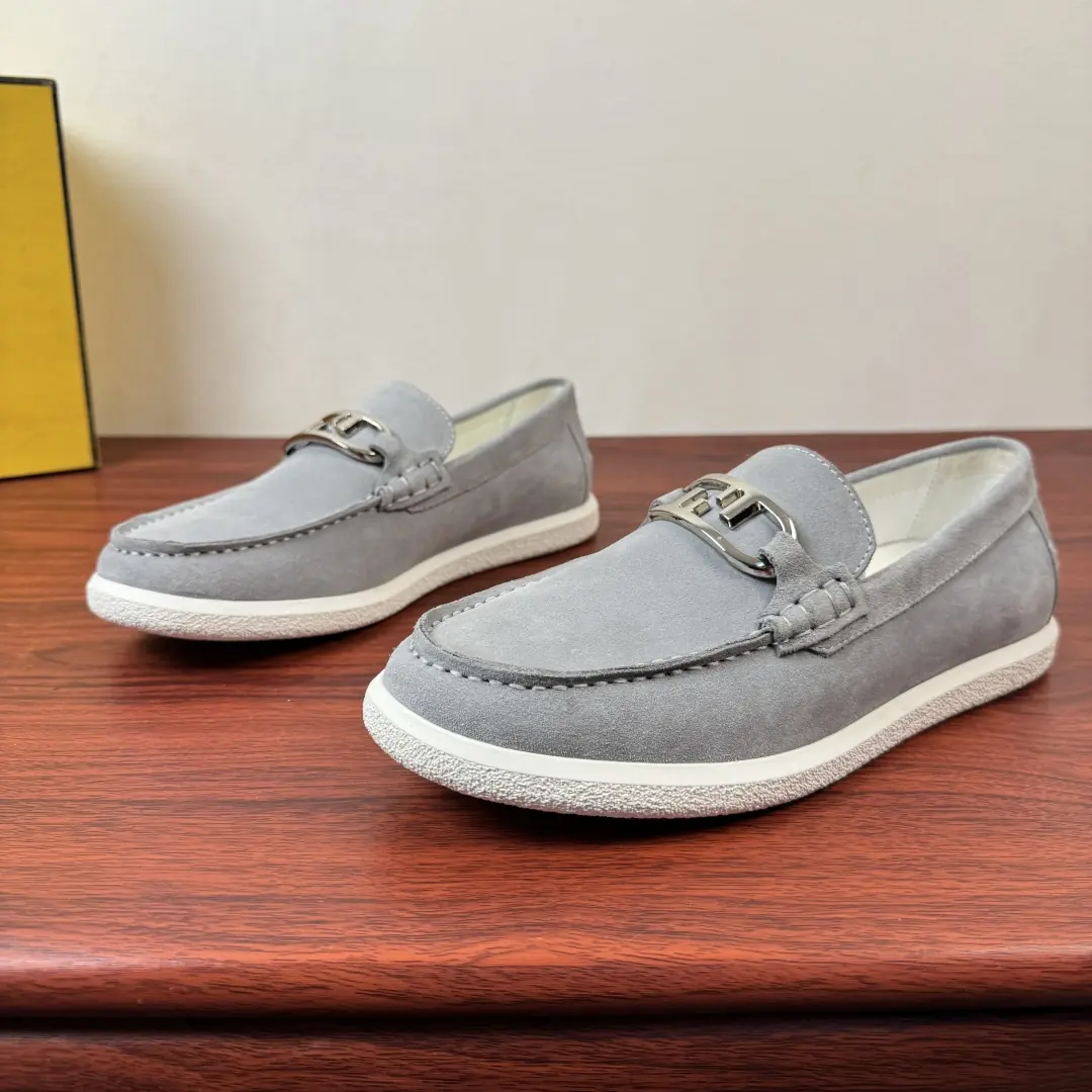 Fendi Style Leather Men's Shoes Lookbook Reference image 3