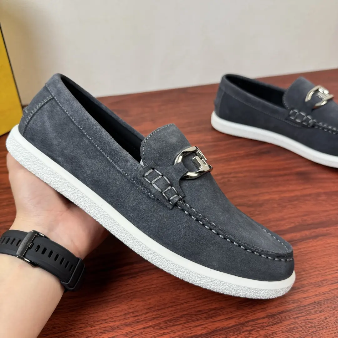 Fendi Style Leather Men's Shoes Lookbook Reference image 4