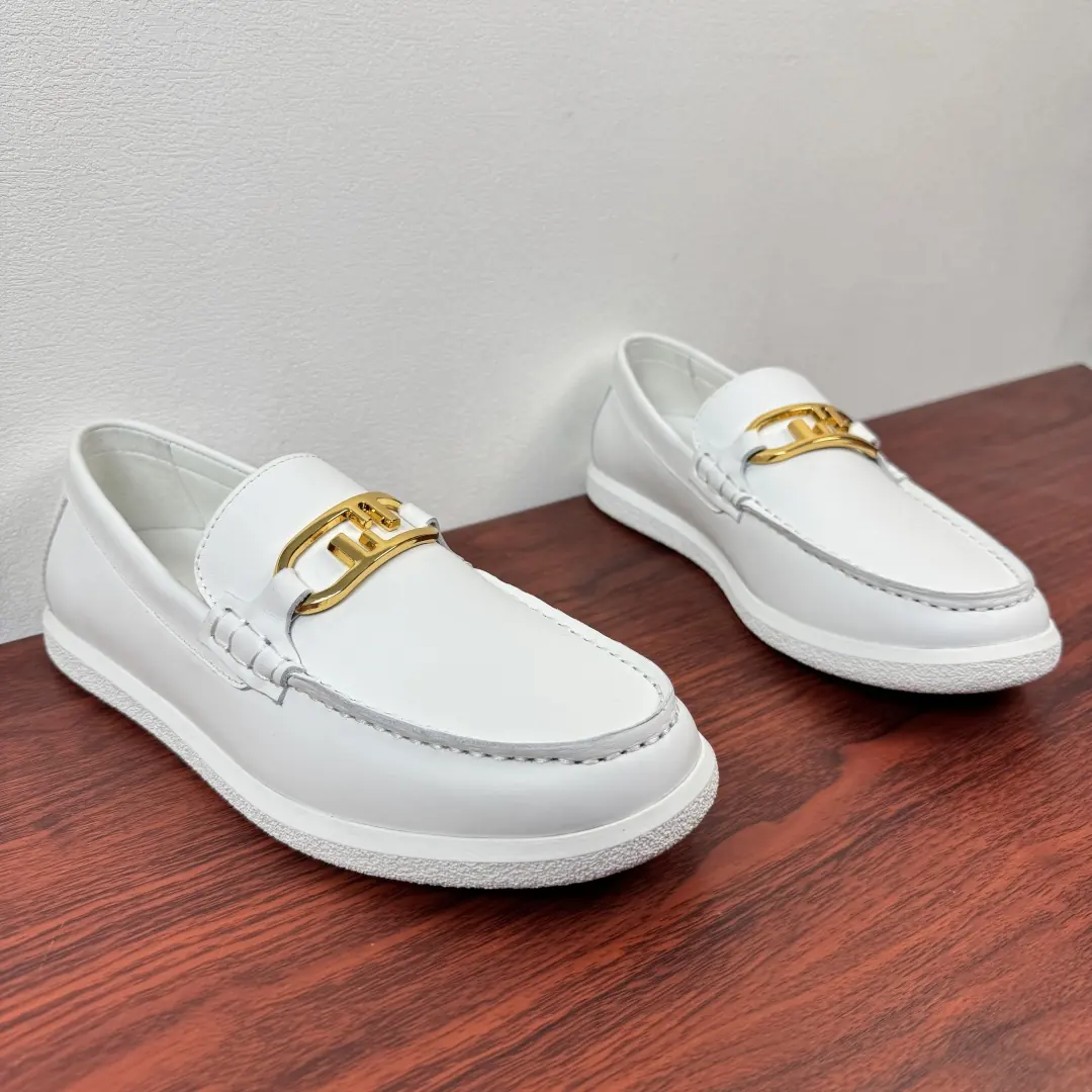 Fendi Style Leather Men's Shoes Lookbook Reference image 2