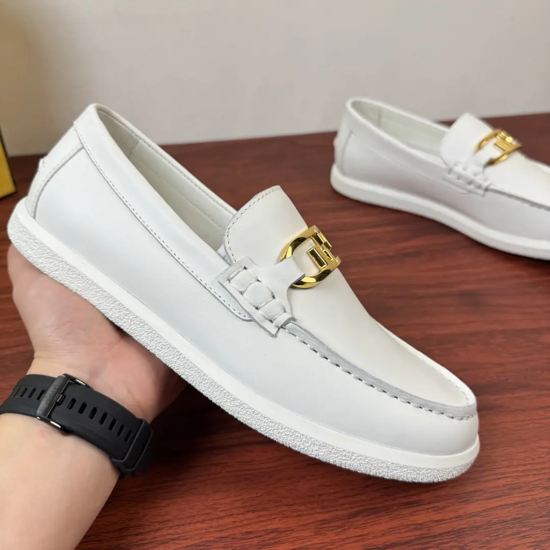 Fendi Style Leather Men's Shoes Lookbook Reference image 4
