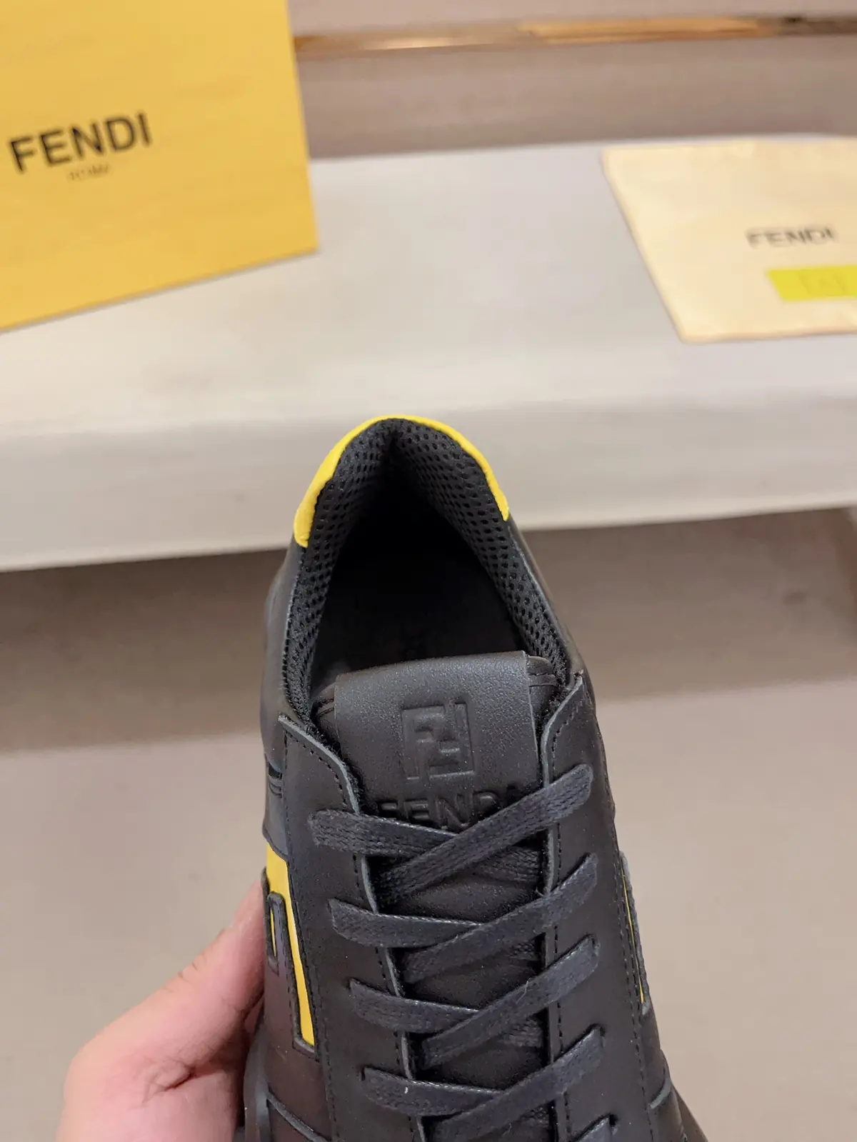 Fendi Style Leather Men's Shoes Lookbook Reference image 6