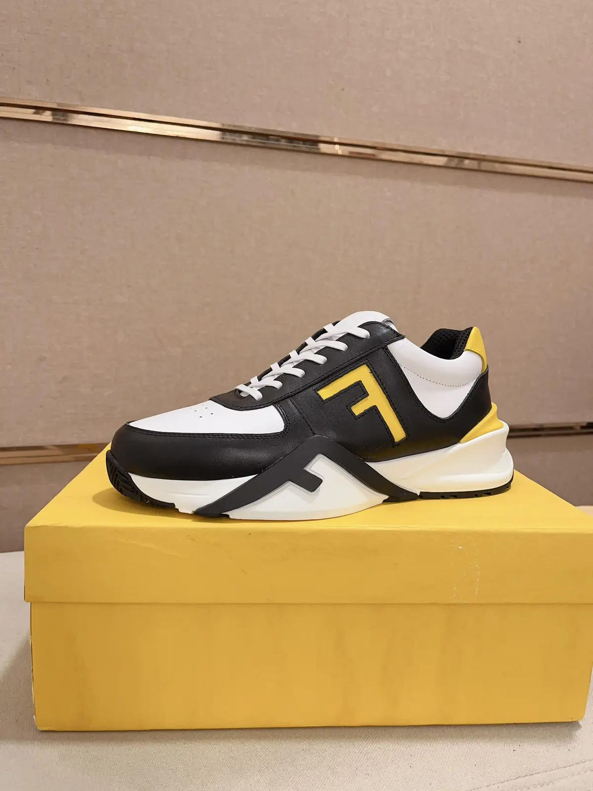 Fendi Style Leather Men's Shoes Lookbook Reference image 1