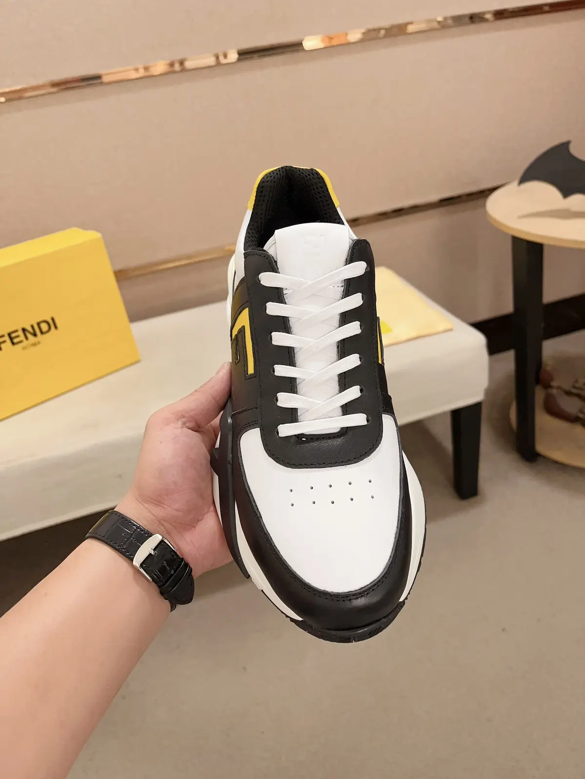 Fendi Style Leather Men's Shoes Lookbook Reference image 2