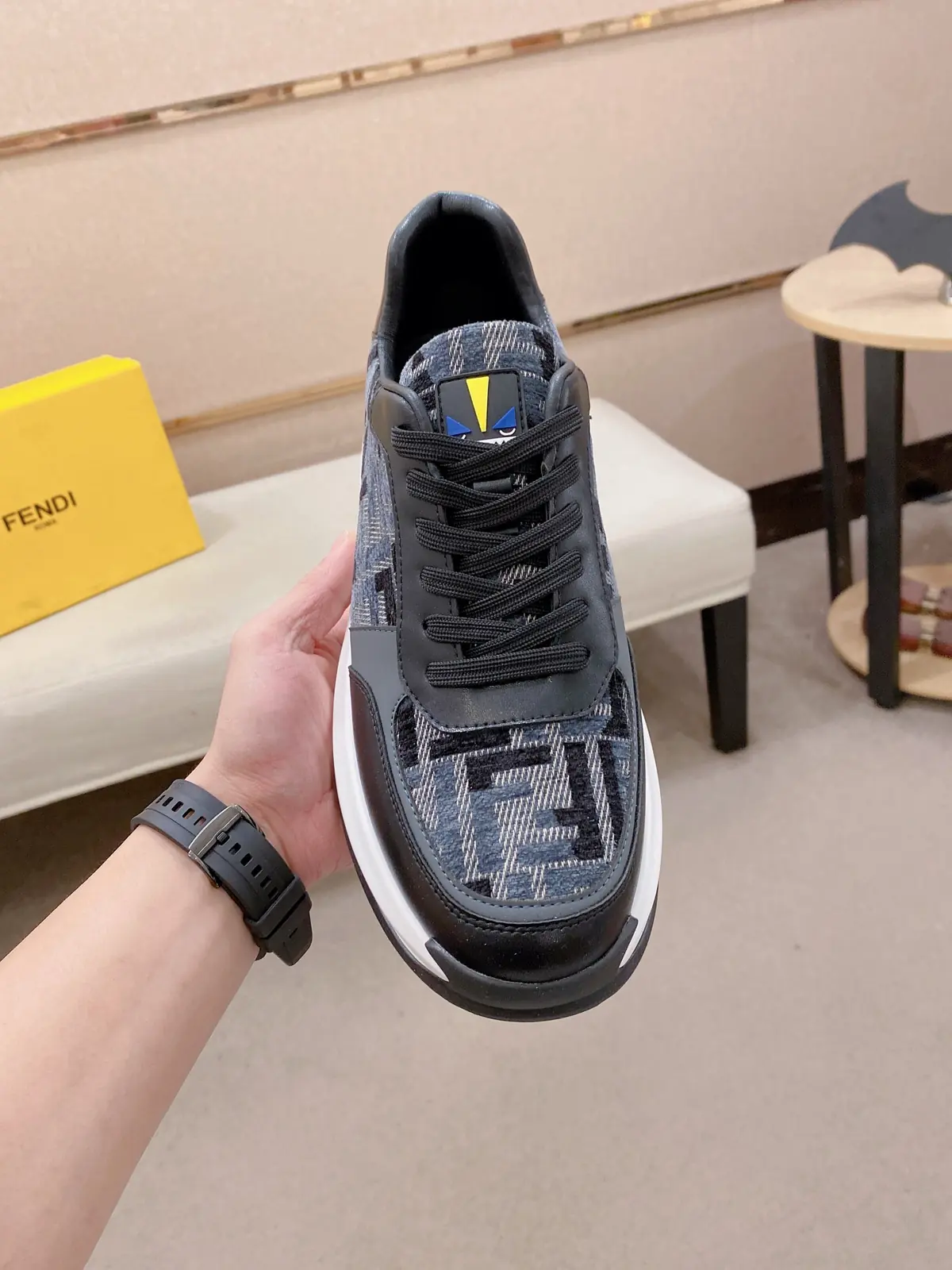 Fendi Style Leather Men's Shoes Lookbook Reference image 2